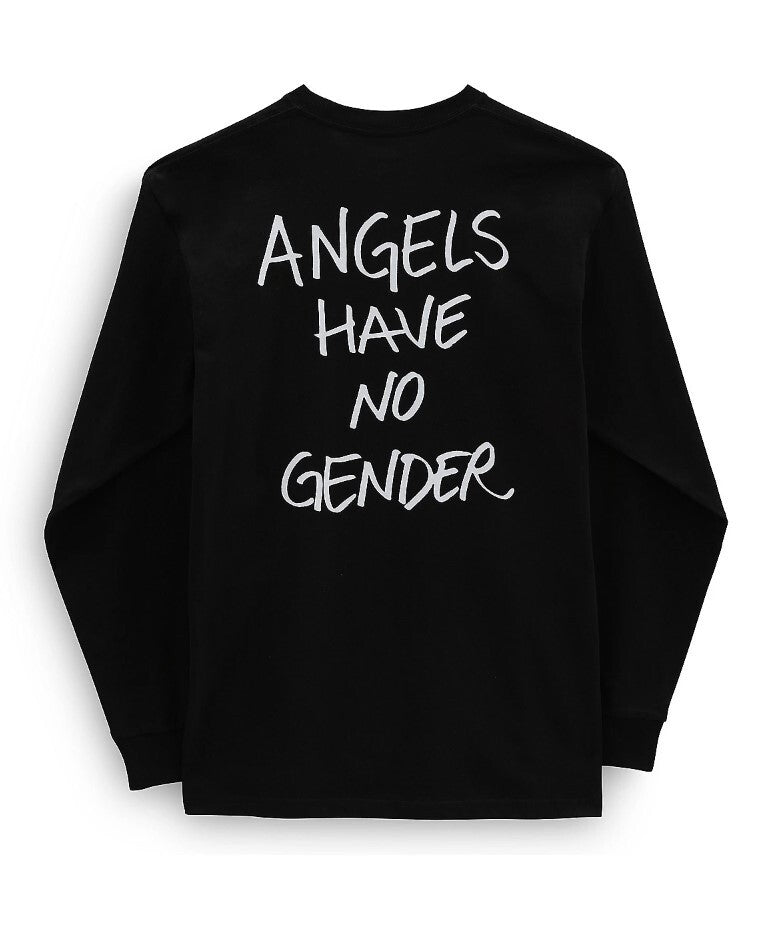 Vans Mens Pride LS T-Shirt / Angel Black / RRP £40