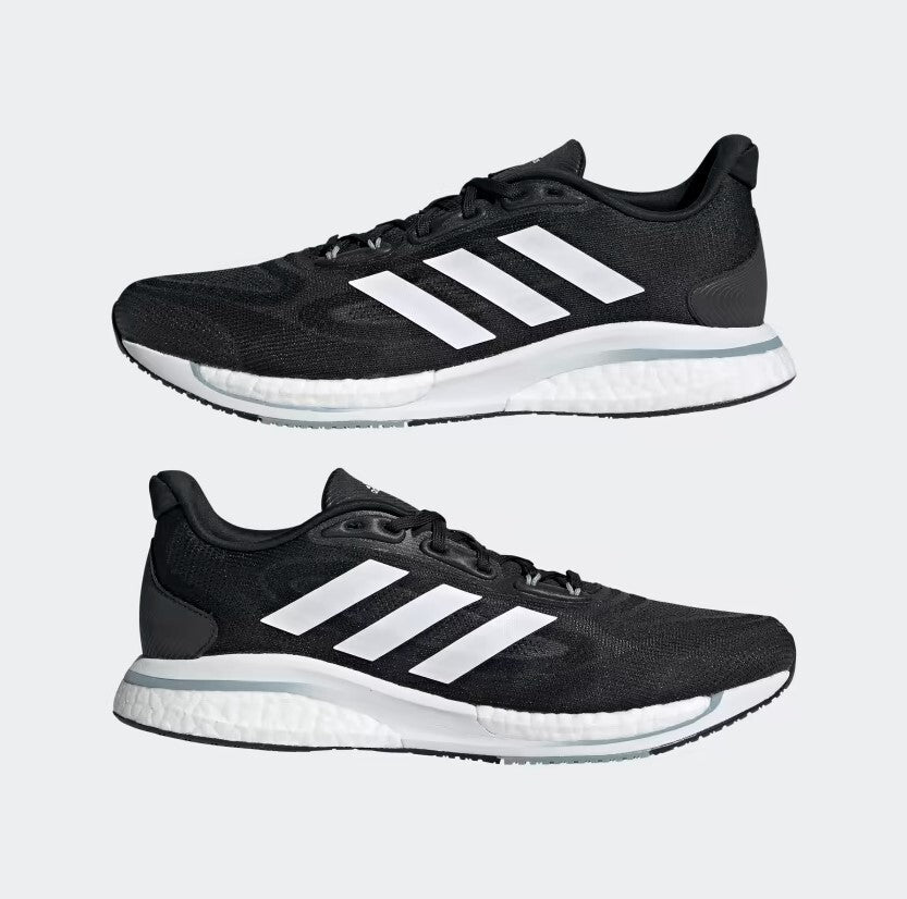 Adidas Men's Supernova + Running Trainers / Black White / RRP £100