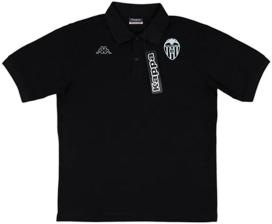 Kappa Mens 2009-10 Valencia Kappa Polo T-Shirt / Black / RRP £34.99