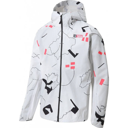 The North Face Women's First Dawn Packable Running Jacket / White / RRP £155 / M