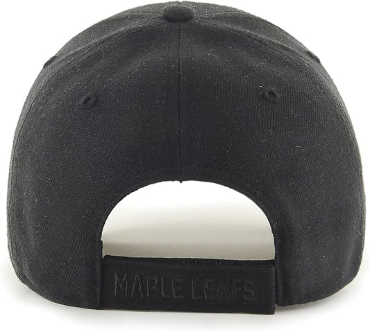 47 Brand Toronto Maple Leafs NHL MVP Snapback Cap / Black / RRP £35