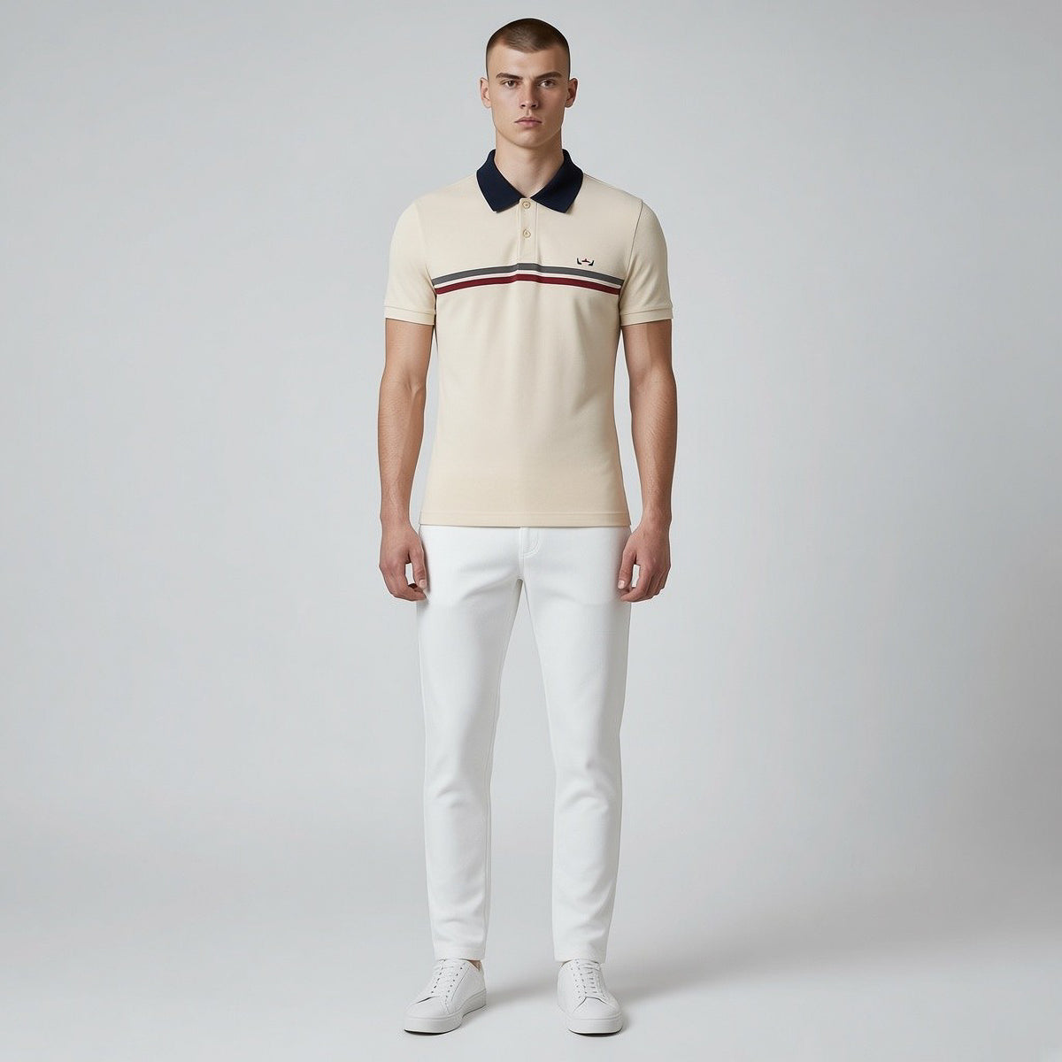 Rey Royal Polo - White Ivory