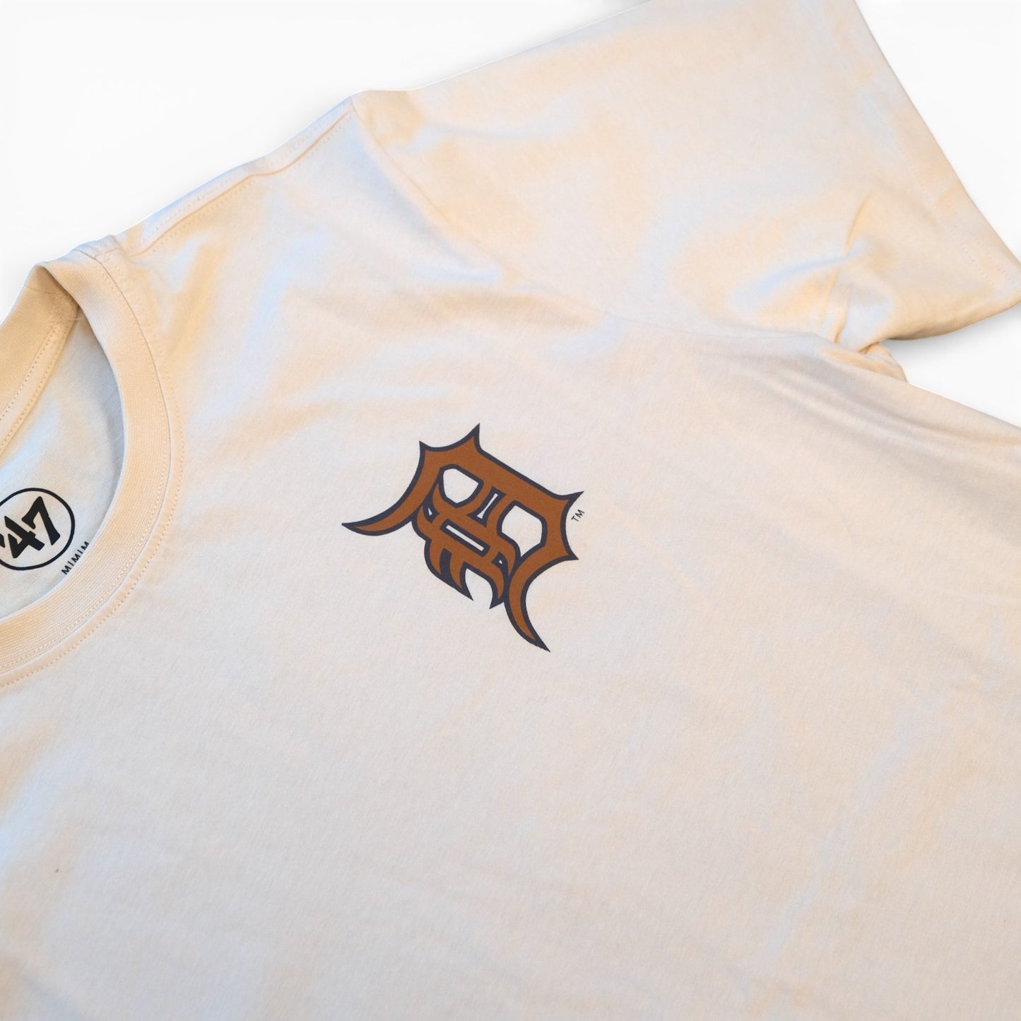 47 Echo Backer  Mens Tee / Detroit Tigers / Natural / BNWT / RRP £25