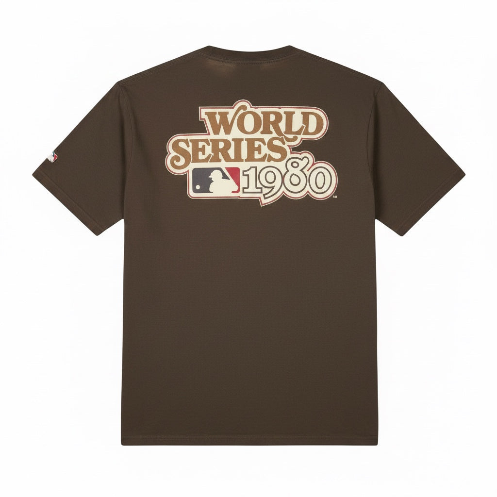 New Era Philadelphia Phillies World Series Tee / Brown / RRP £35
