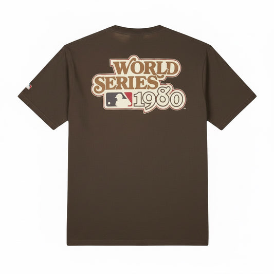 New Era Philadelphia Phillies World Series Tee / Brown / RRP £35