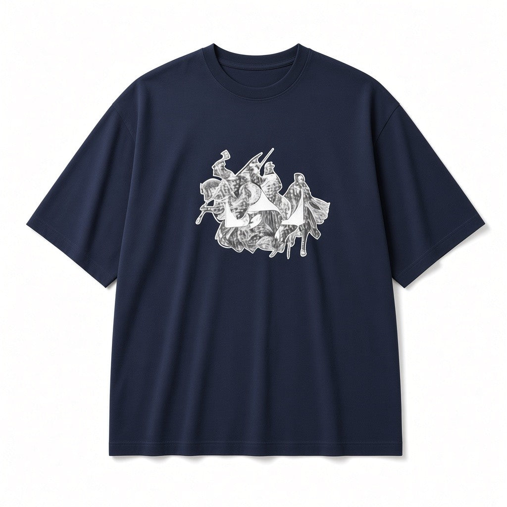 Rey Conquer Tee - Navy