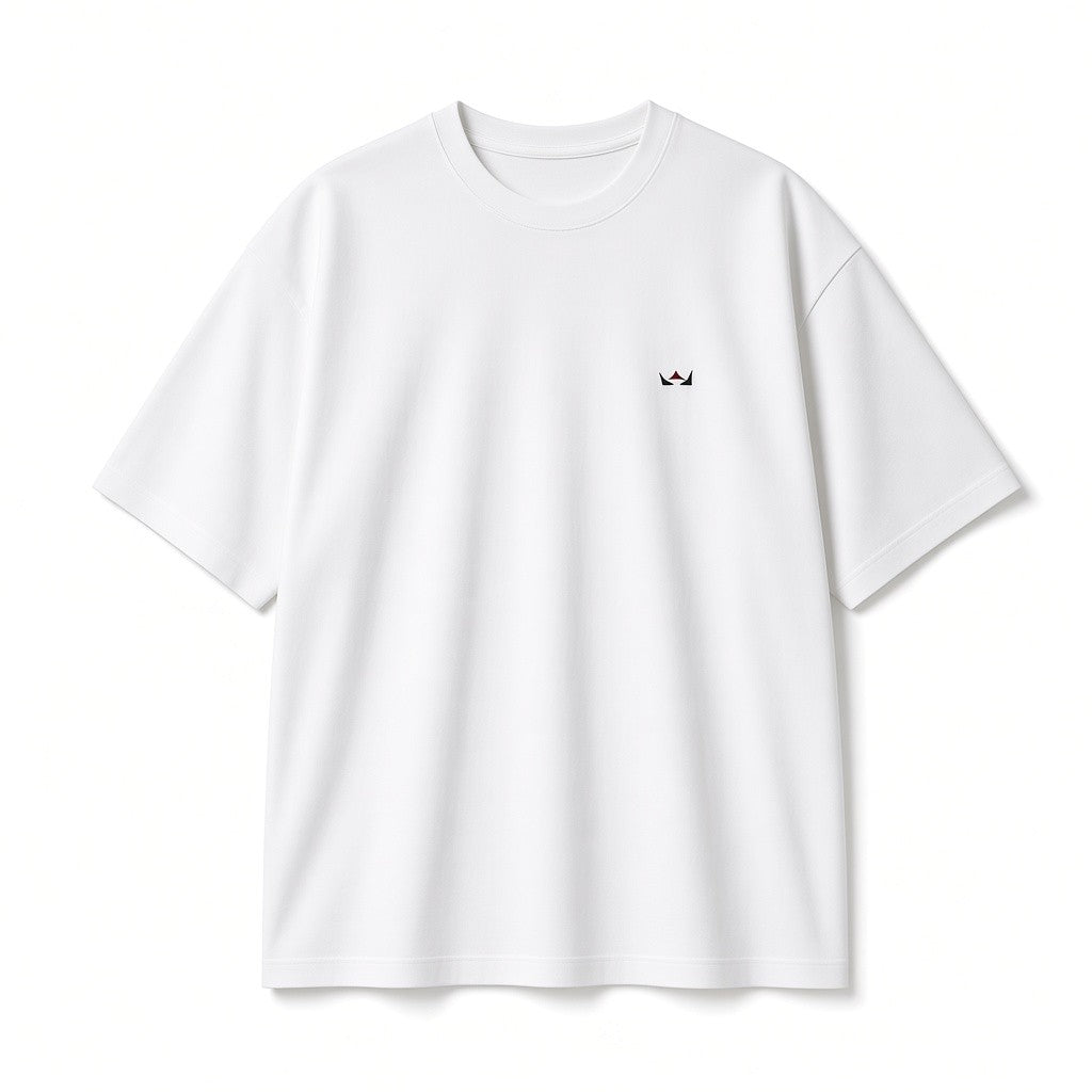 Rey Signature Crown Tee - White