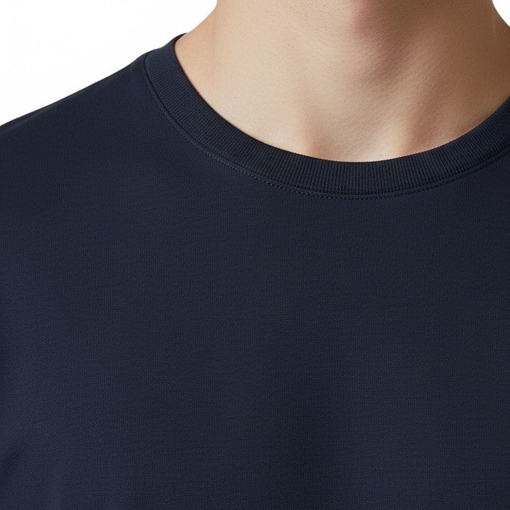 Rey Signature Crown Tee - Navy