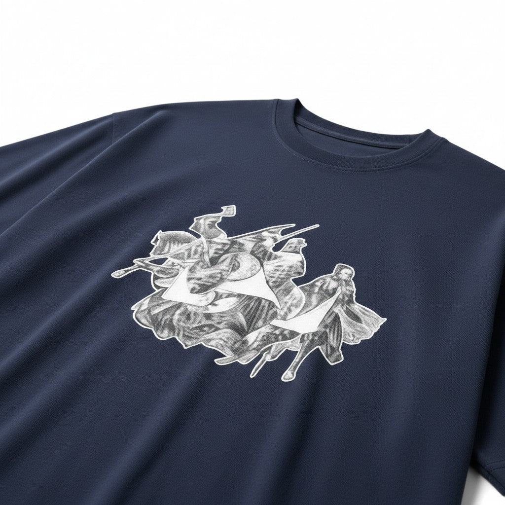 Rey Conquer Tee - Navy