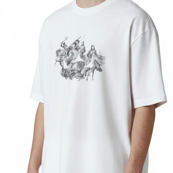 Rey Conquer Tee - White