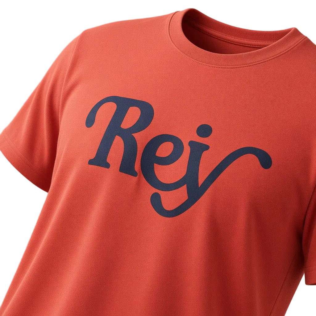 Rey Serif Tee - Red