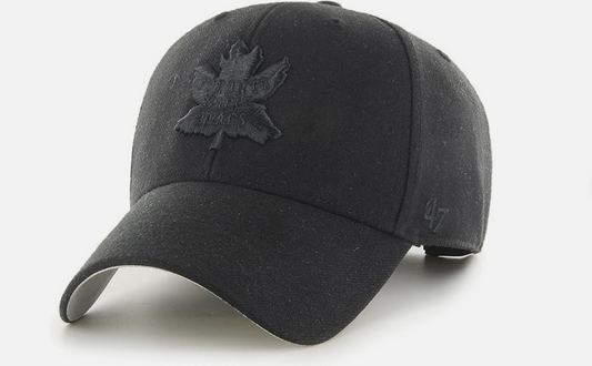 47 Brand Toronto Maple Leafs MVP Snapback Cap / Black / RRP £28