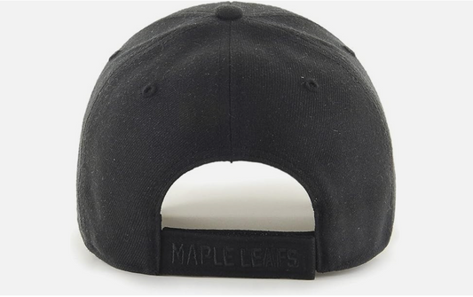 47 Brand Toronto Maple Leafs MVP Snapback Cap / Black / RRP £28
