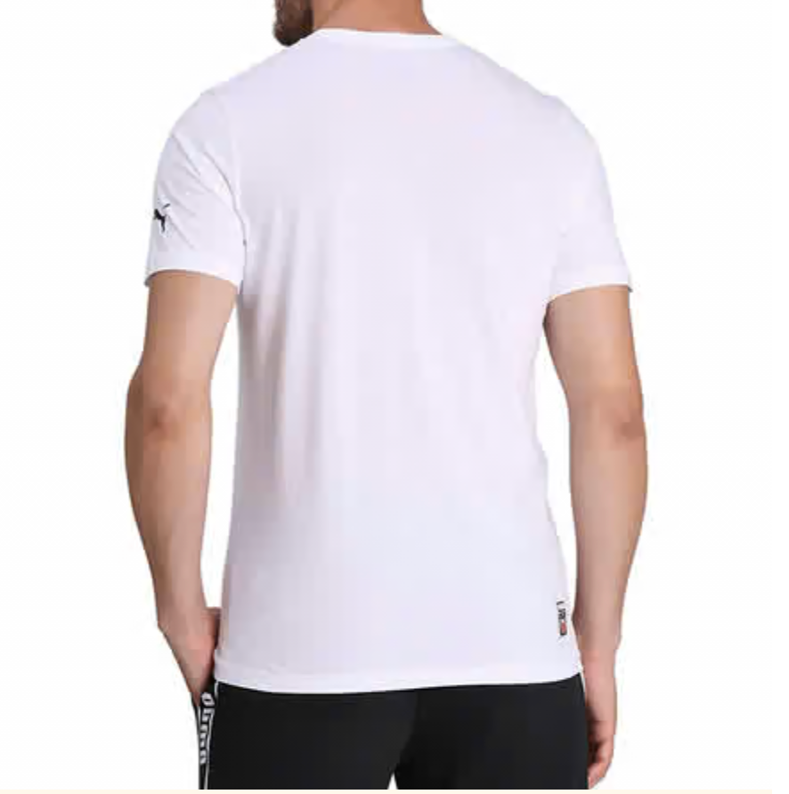 Puma Mens 2020-21 Valencia Puma Graphic Tee / White / RRP £27.99