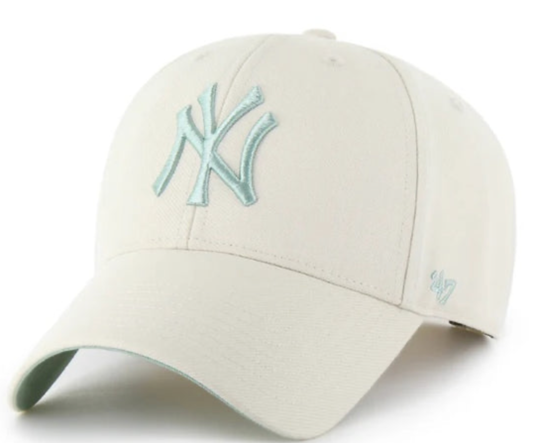 47 New York Yankees Beige Snapback Cap / Beige Eucalyptus / RRP £30