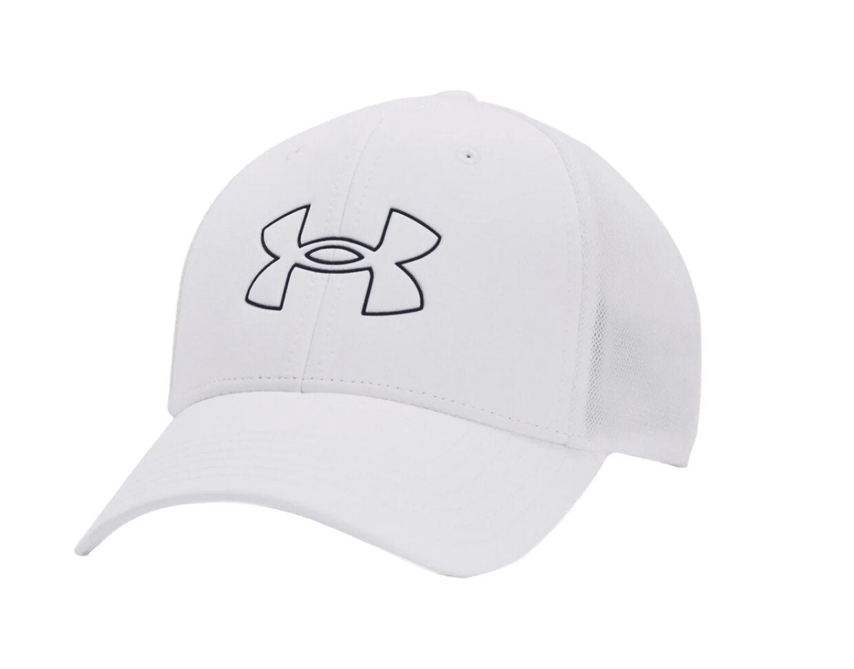 Under Armour Adults Isochill Driver Mesh Adjustable Cap / White Navy / RRP £30