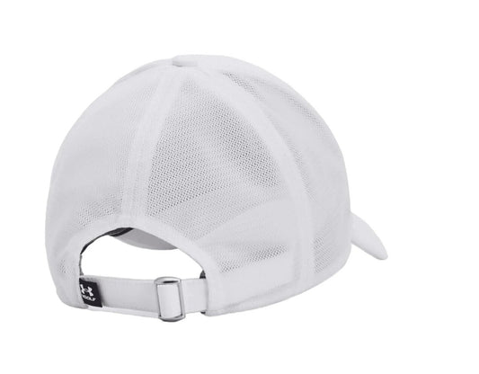 Under Armour Adults Isochill Driver Mesh Adjustable Cap / White Navy / RRP £30
