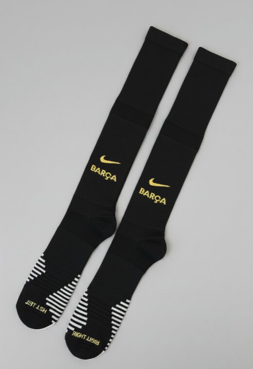 Nike Barcelona Away Football Socks / 2020-2021 / Black / RRP £15