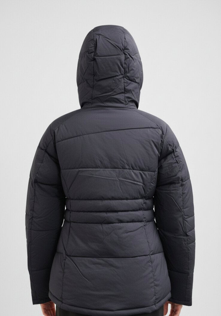 Reebok Womens Q4 Heat Suit Puffer Jacket & Trousers Set / BNWT / Navy / RRP £80