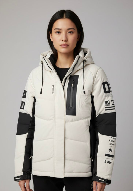 Reebok Womens Elite Down Warm Jacket / BNWT / White / RRP £275