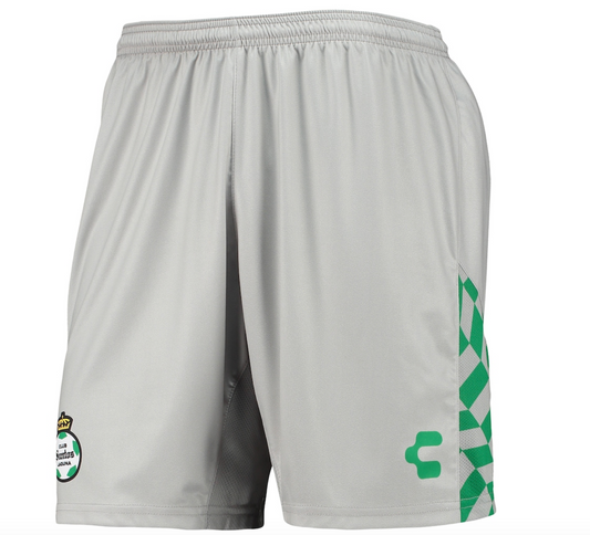 Charly Mens 2019-20 Santos Laguna Charly Training Shorts / Grey / RRP £30