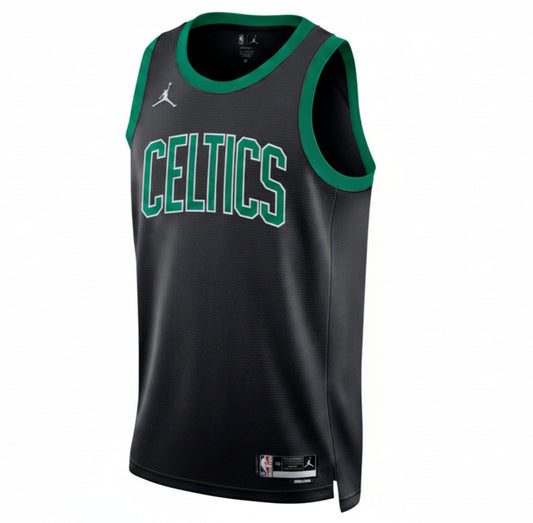Nike Jordan Mens Boston Celtics Basketball Vest / Black Green / Blank / RRP £90