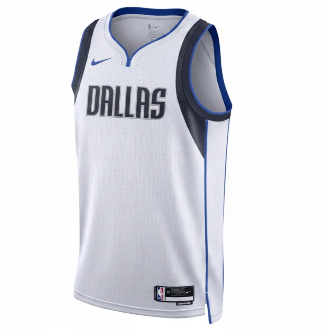 Nike Men's Dallas Mavericks Blank Basketball Jersey / White / RRP £90