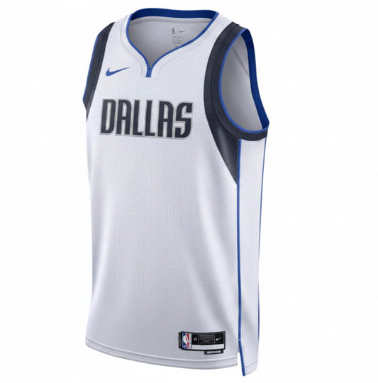 Nike Men's Dallas Mavericks Blank Basketball Jersey / White / RRP £90
