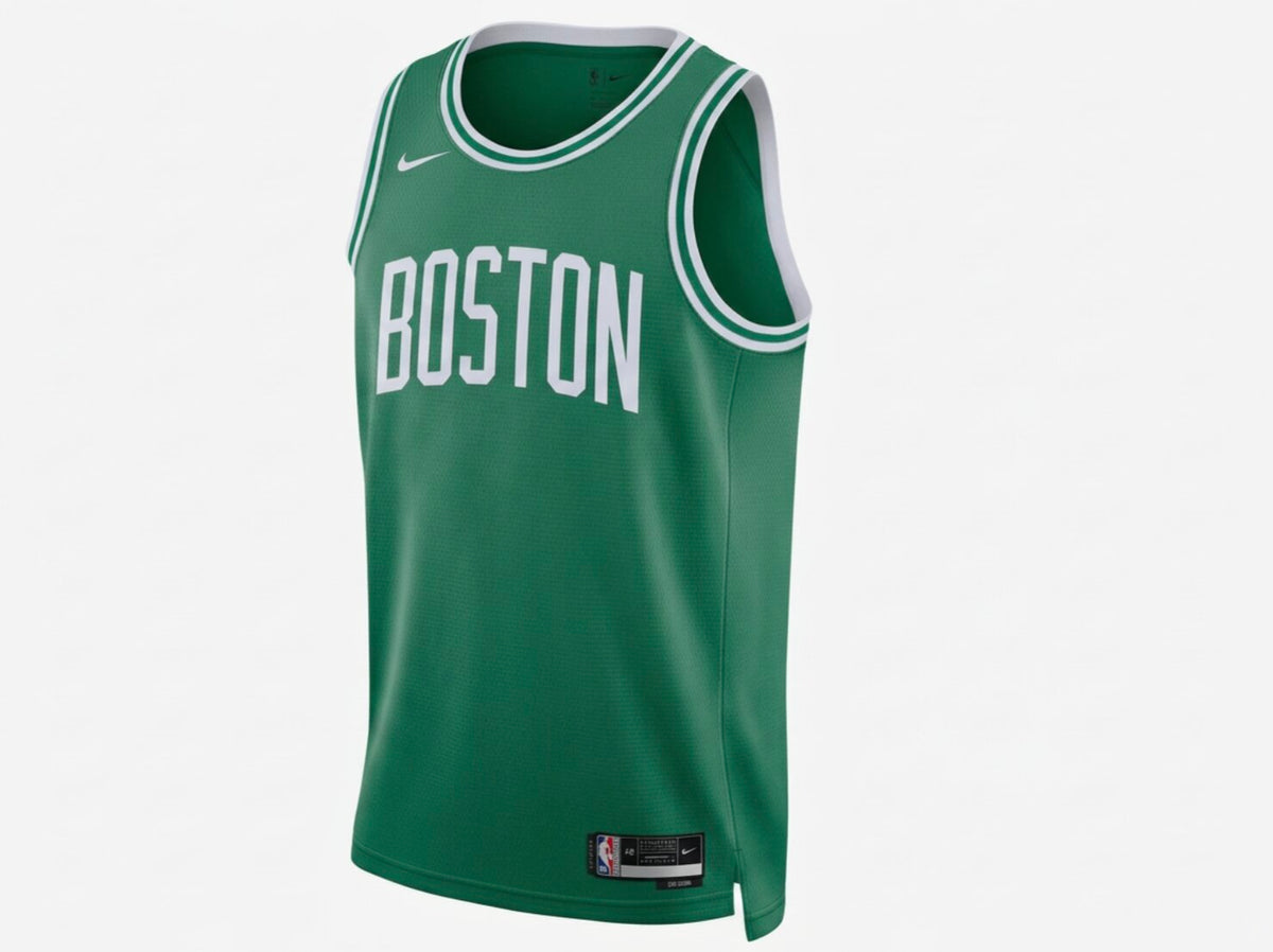 Nike Mens Boston Celtics Basketball Vest Jersey / Blank / Kelly Green / RRP £90