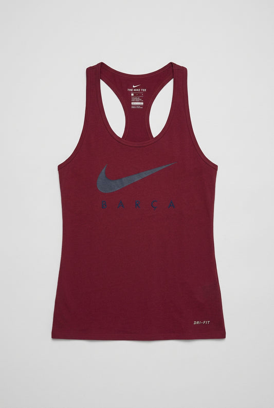 Nike Women's Barcelona Training Football Vest / Maroon / RRP £40