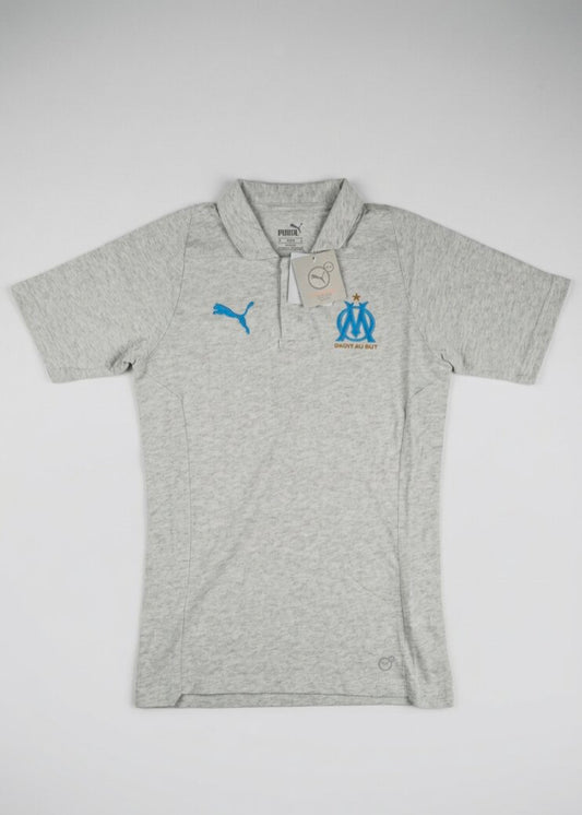 Puma Mens 2018-19 Olympique Marseille Polo Shirt / Grey / RRP £38
