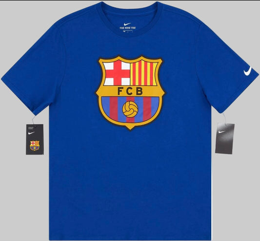 Nike Womens 2018-19 Barcelona Nike Fan Tee / Blue / RRP £29.99