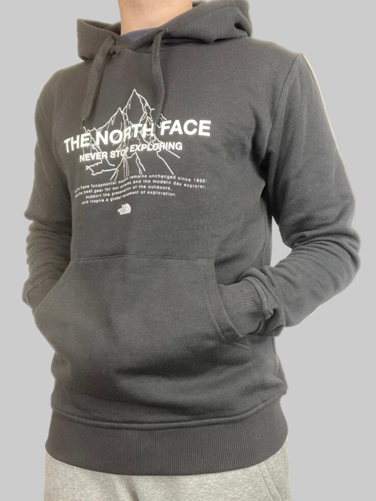 The North Face Mens Front Peak Hoodie / Black / RRP £70