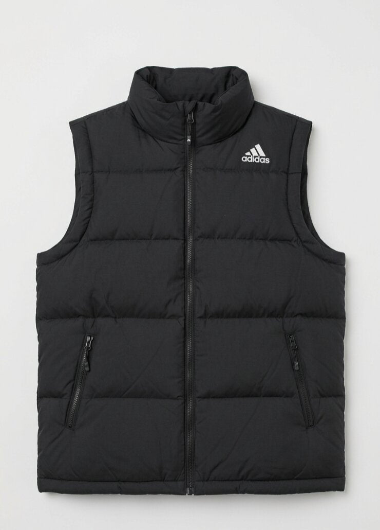 Adidas Men's Down Vest Bodywarmer Gilet / Black