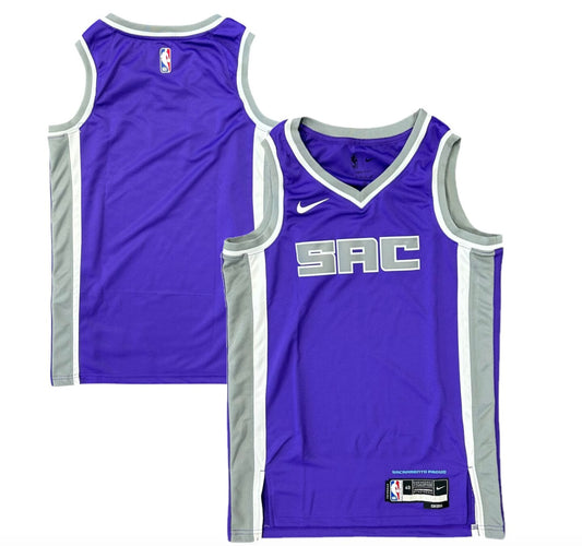 Nike Men's Sacramento Kings Blank Basketball Jersey / Purple / RRP £90