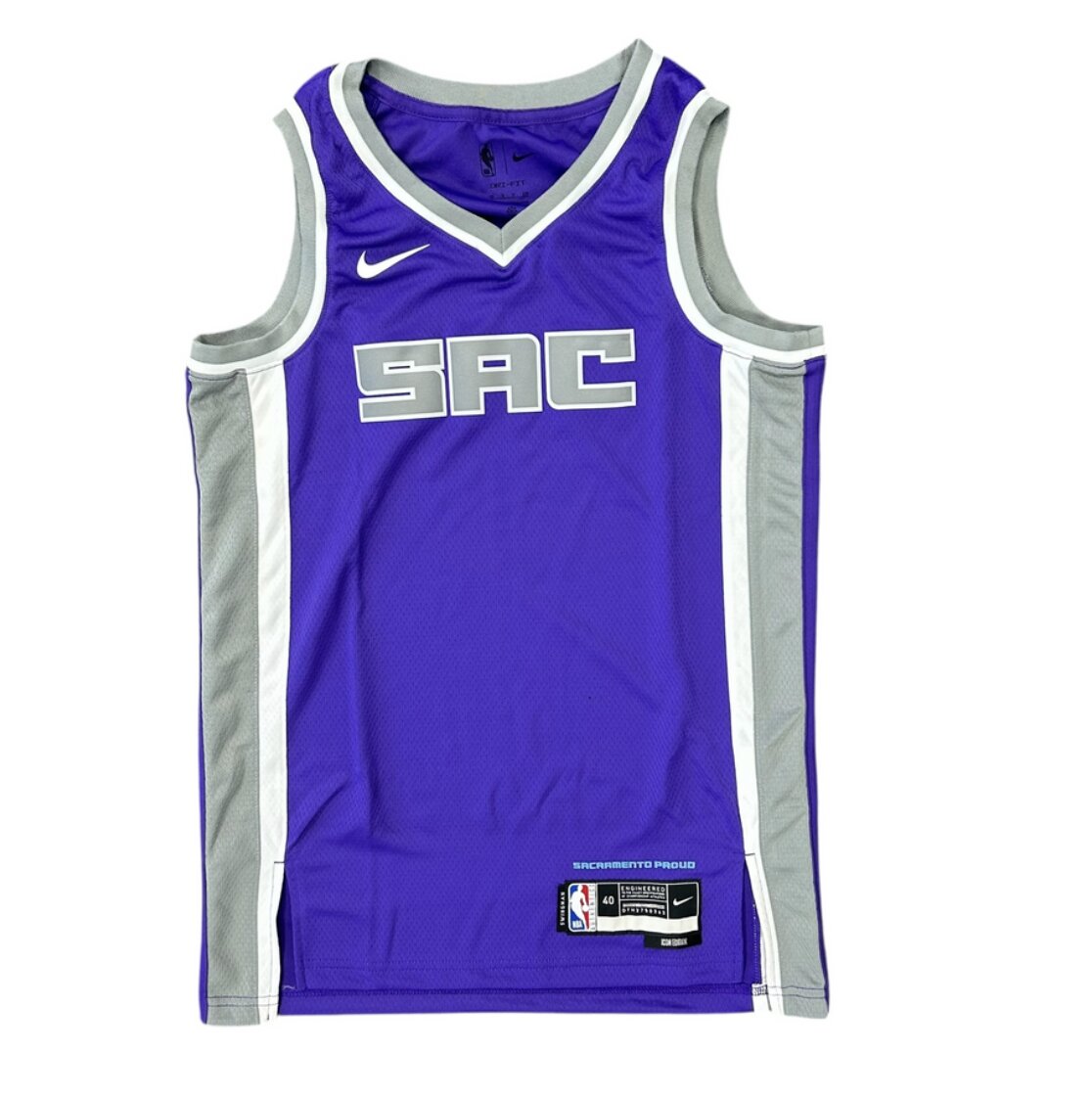Nike Men's Sacramento Kings Blank Basketball Jersey / Purple / RRP £90