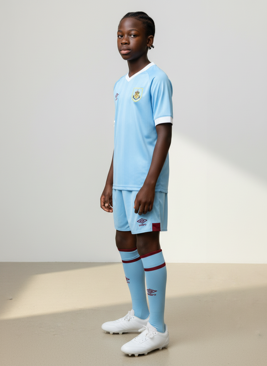 Umbro Kids Blue Football Shorts / Burnley / RRP £20