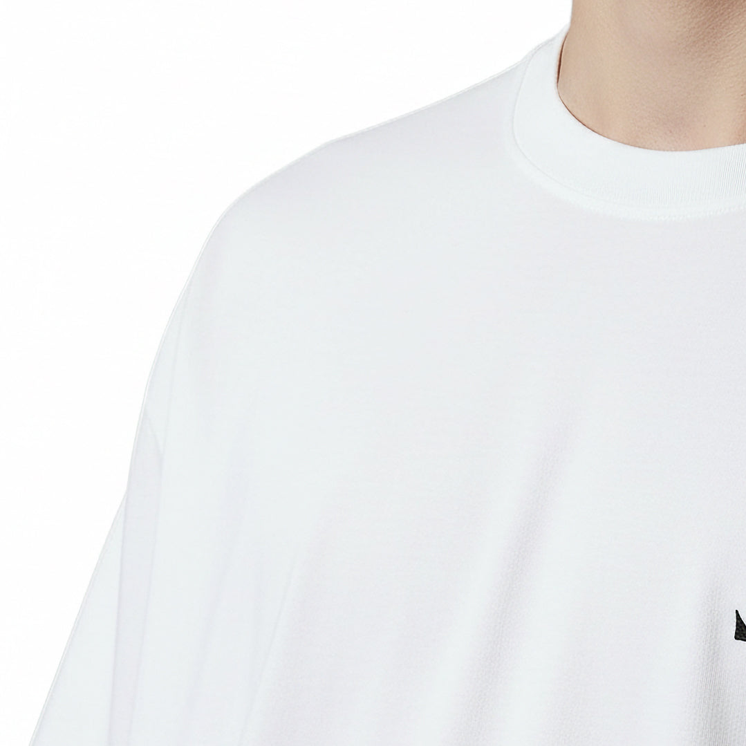 Rey Signature Crown Tee - White