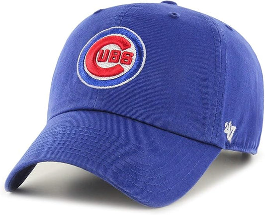 47 Brand Chicago Cubs Royal Clean Up Relaxed Dad Cap / Blue / RRP £25