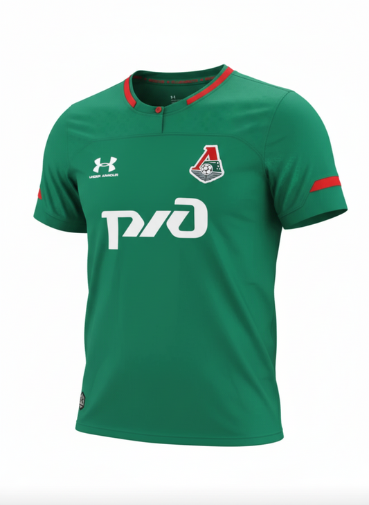Under Armour Football Shirt / Lokomotiv Moscow Home / Green / RRP £55