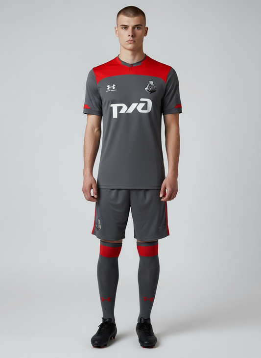 Under Armour Football Shirt / Grey / Lokomotiv Moscow Third / RRP £55