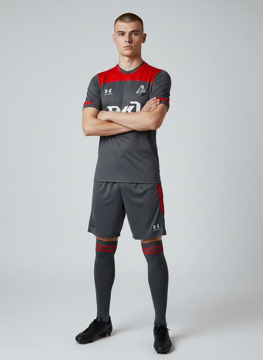 Under Armour Football Shirt / Grey / Lokomotiv Moscow Third / RRP £55