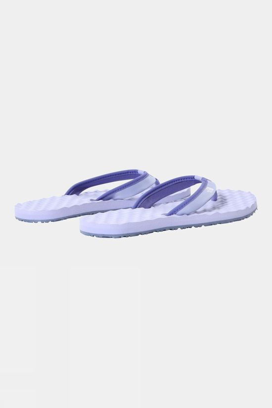 The North Face Women’s Base Camp Mini II Flip Flop - Sweat Lavender TNF White