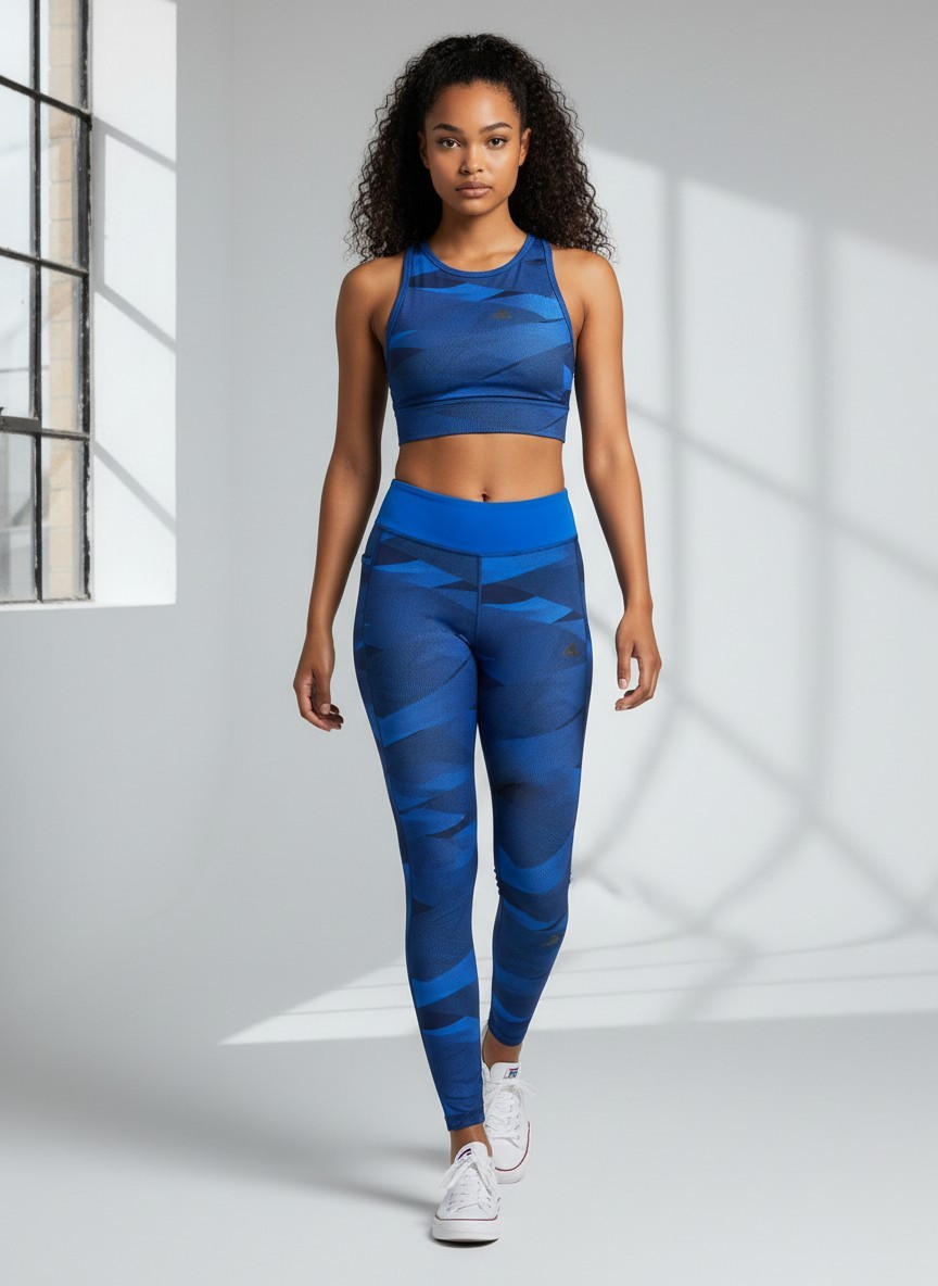 Adidas Women's Gym Leggings / Blue / RRP £60