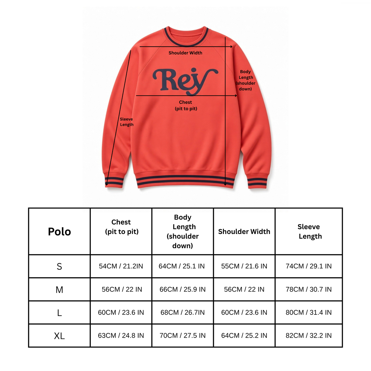 Rey Sweatshirt - Red
