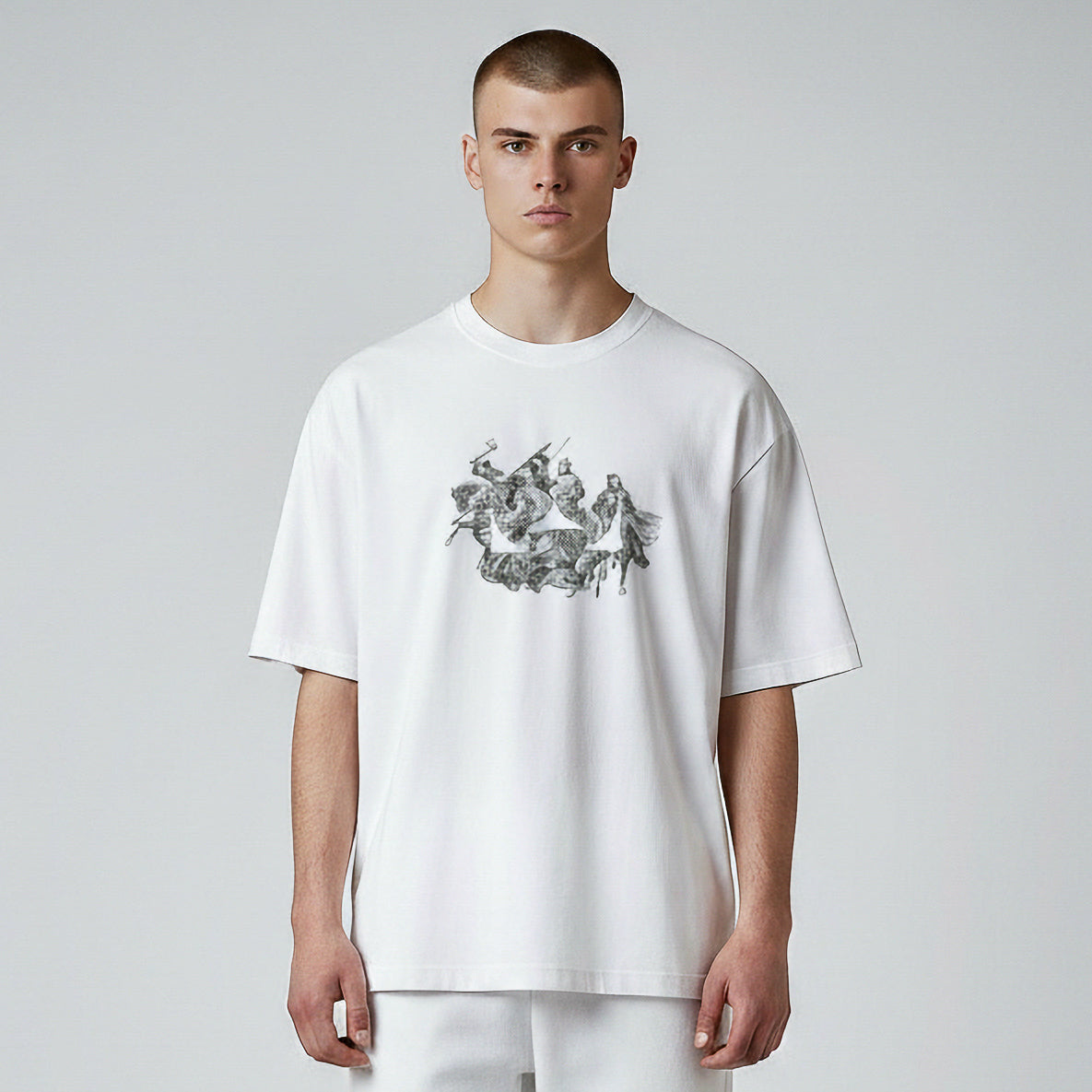 Rey Conquer Tee - White