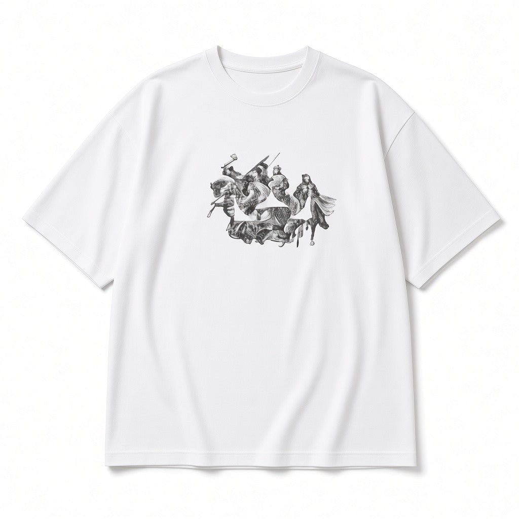 Rey Conquer Tee - White