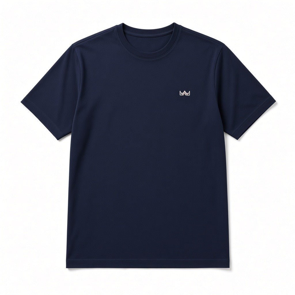 Rey Signature Crown Tee - Navy