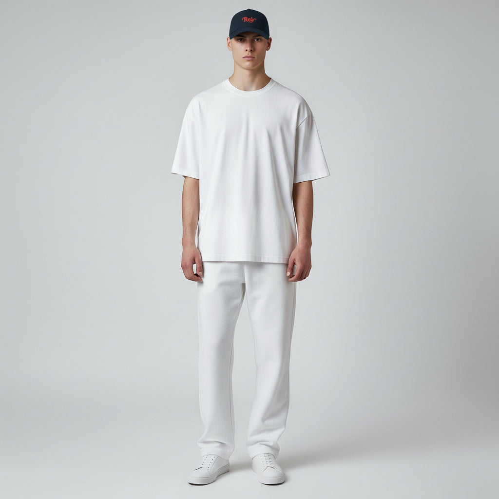 Rey Serif Cap - White