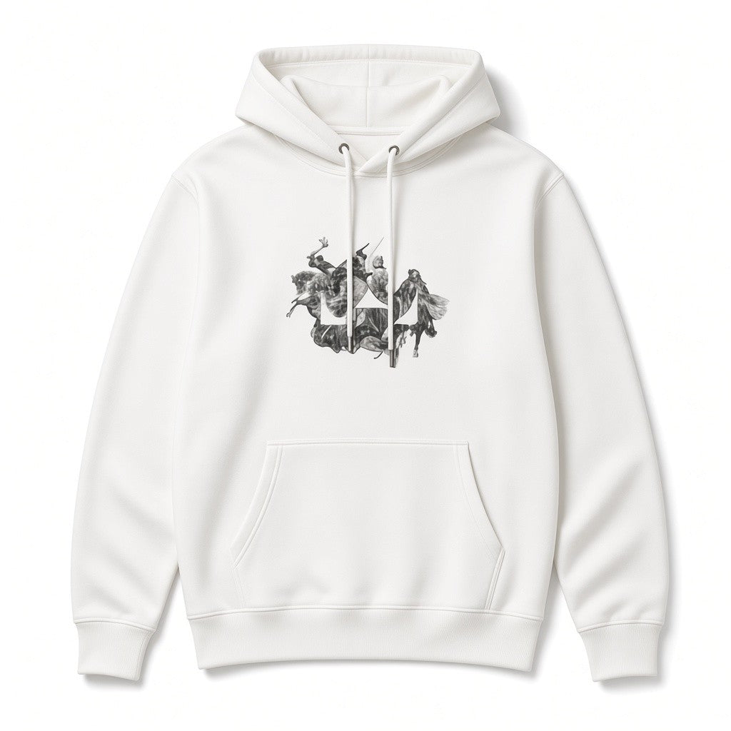 Rey Conquer Hoodie - White